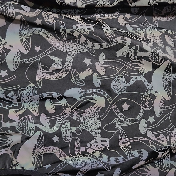 Mushroom Top Mens see measurements  Xs S Retro 70s 80s Vintage Sleeveless - Picture 2 of 7